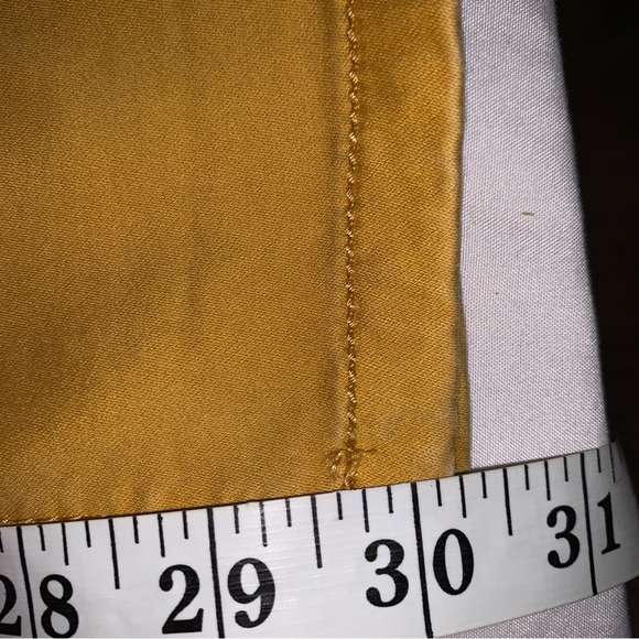 Maurices Golden Yellow/Mustard Pants Large Regular - Picture 8 of 8